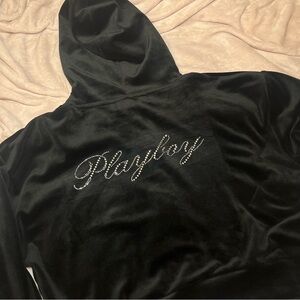 Playboy velvet sweatsuit set